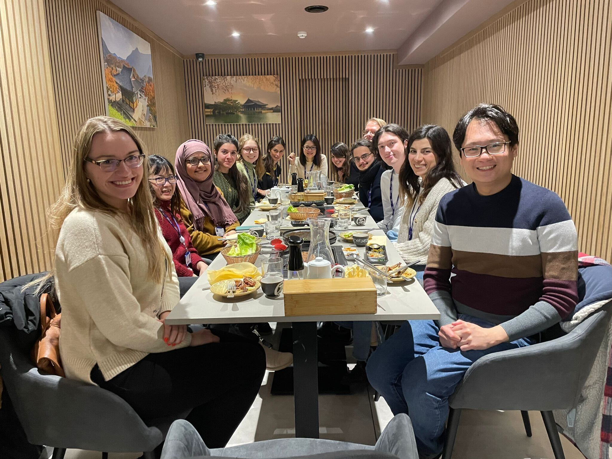 Christmas lunch 2023 with Deniz's and Rio-Machin's labs